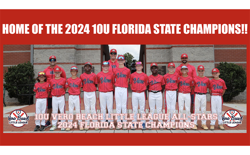 2024 10U All Stars State Champions